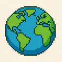 icon_environment_globe_pixel_art icon preview