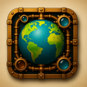 icon_environment_globe_steampunk icon preview