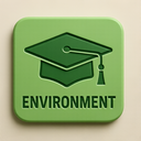 icon_environment_graduation_cap_embossed icon preview