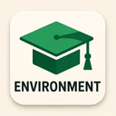 icon_environment_graduation_cap_geometric icon preview