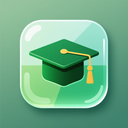 icon_environment_graduation_cap_glassy icon preview