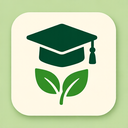 icon_environment_graduation_cap_organic icon preview