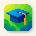 icon_environment_graduation_cap_vibrant_colors icon preview