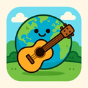 icon_environment_guitar_cartoon icon preview