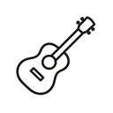 icon_environment_guitar_line_art icon preview