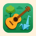 icon_environment_guitar_origami icon preview