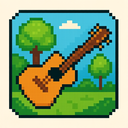 icon_environment_guitar_pixel_art icon preview