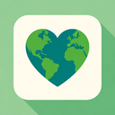 icon_environment_heart_flat_design icon preview