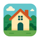 icon_environment_house_flat_design icon preview