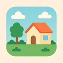 icon_environment_house_flat_pastel icon preview
