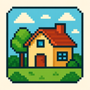 icon_environment_house_pixel_art icon preview