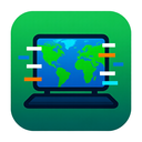 icon_environment_laptop_digital_glitch icon preview