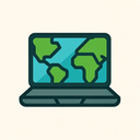 icon_environment_laptop_geometric icon preview