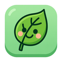 icon_environment_leaf_cartoon icon preview