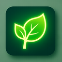 icon_environment_leaf_glow_effect icon preview