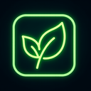 icon_environment_leaf_neon icon preview