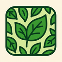 icon_environment_leaf_organic_pattern icon preview