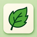 icon_environment_leaf_sharp_edges icon preview