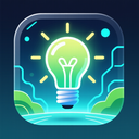 icon_environment_light_bulb_futuristic icon preview
