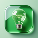 icon_environment_light_bulb_glassy icon preview