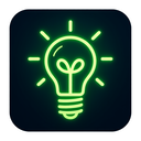 icon_environment_light_bulb_neon icon preview