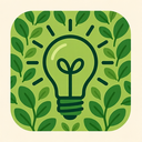 icon_environment_light_bulb_organic_pattern icon preview