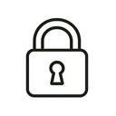icon_environment_lock_minimal_outline icon preview