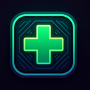 icon_environment_medical_cross_cyberpunk icon preview