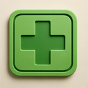 icon_environment_medical_cross_embossed icon preview