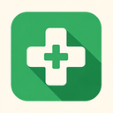 icon_environment_medical_cross_flat_design icon preview