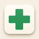icon_environment_medical_cross_minimalist icon preview