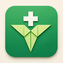 icon_environment_medical_cross_origami icon preview