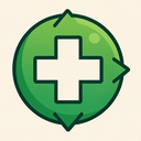 icon_environment_medical_cross_sharp_edges icon preview