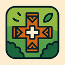 icon_environment_medical_cross_tribal icon preview