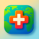 icon_environment_medical_cross_vibrant_colors icon preview