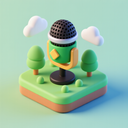 icon_environment_microphone_3d_isometric icon preview