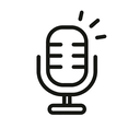 icon_environment_microphone_minimal_outline icon preview