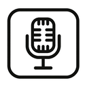 icon_environment_microphone_monochrome icon preview