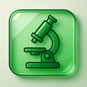 icon_environment_microscope_glassy icon preview