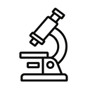icon_environment_microscope_line_art icon preview