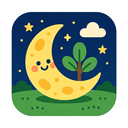 icon_environment_moon_cartoon icon preview