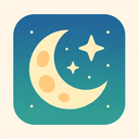 icon_environment_moon_flat_pastel icon preview