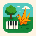 icon_environment_piano_origami icon preview