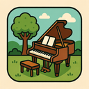 icon_environment_piano_retro icon preview