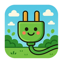 icon_environment_plug_cartoon icon preview