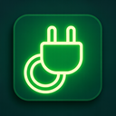 icon_environment_plug_glow_effect icon preview