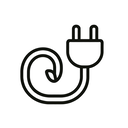 icon_environment_plug_line_art icon preview