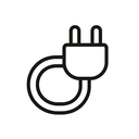 icon_environment_plug_minimal_outline icon preview