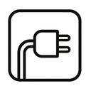 icon_environment_plug_monochrome icon preview