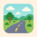 icon_environment_road_flat_pastel icon preview
